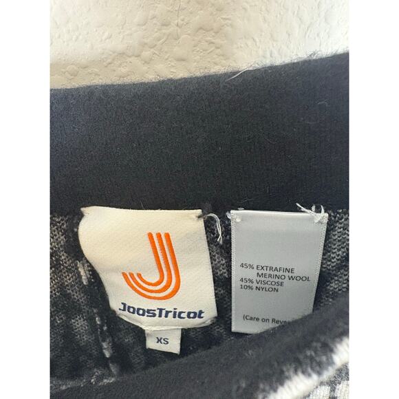 JoosTricot Fancy Pants Wide Leg Merino Wool Blend Luxury Designer Statement XS - Picture 7 of 9